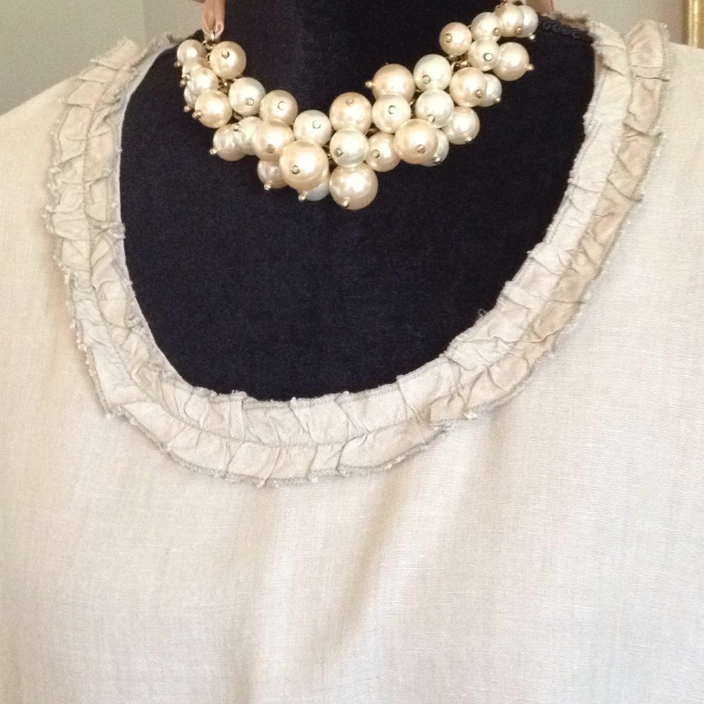 Hot Cotton Linen top - Picture 2 of 5